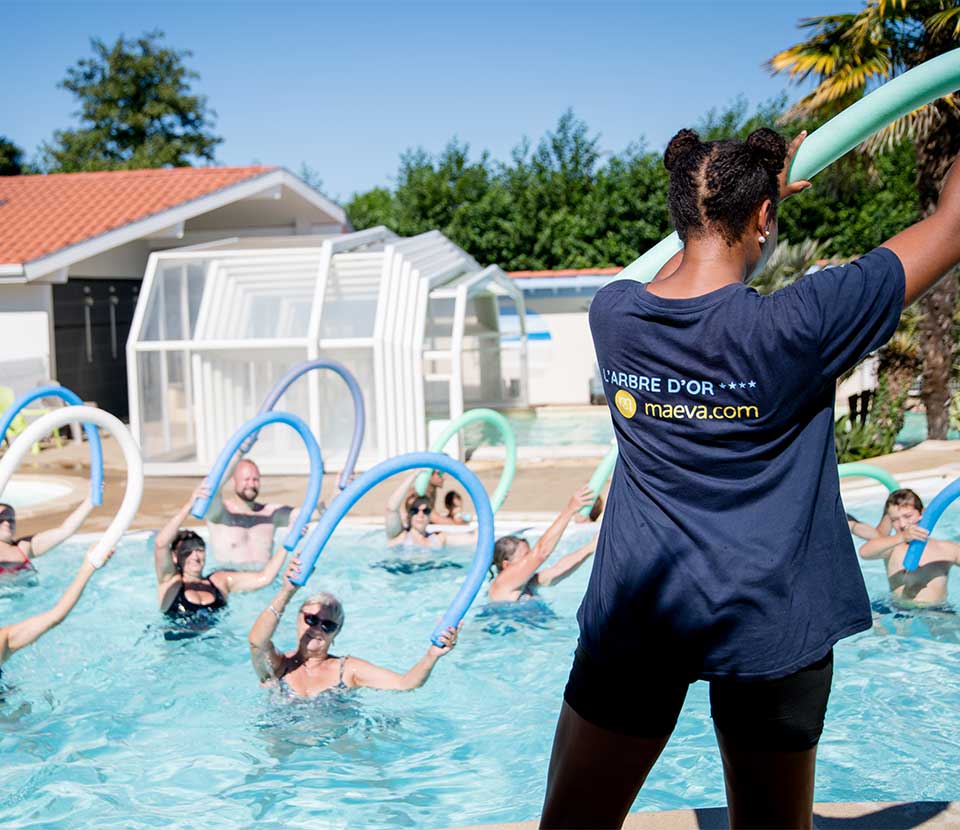 Les Activites Aquatique A La Piscine Du Camping