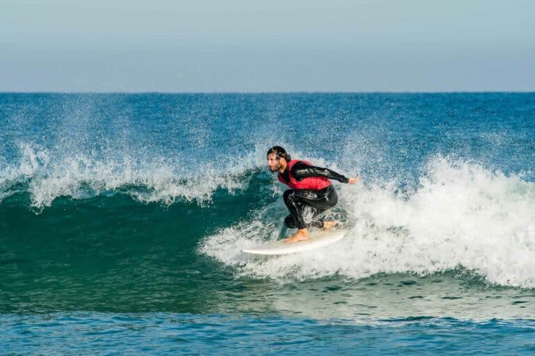Surfer à Biscarrosse